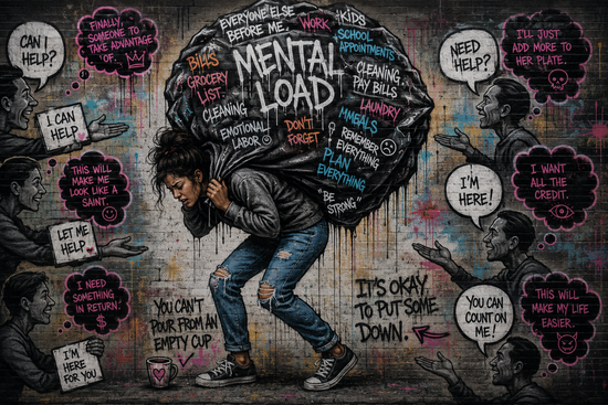 The Mental Load Is Breaking Us: How to Stop Carrying Everything Alone