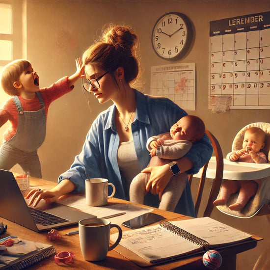 The Daily Struggles of a Work-From-Home Mom: Balancing Business, Babies, and the Battle Within