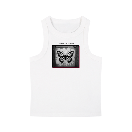Graffiti Butterfly Tank Top