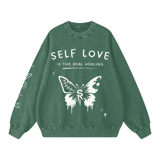 Self Love Graphic Sweatshirt
