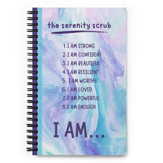 Affirmations Spiral notebook