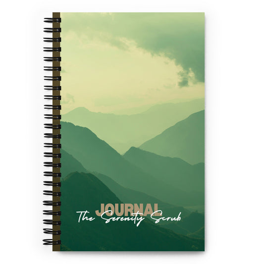 Journey Spiral notebook